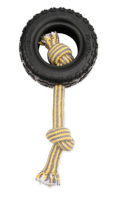 Mammoth Pet Products 43735018: Tirebiter II with Rope Dog Toy, XL